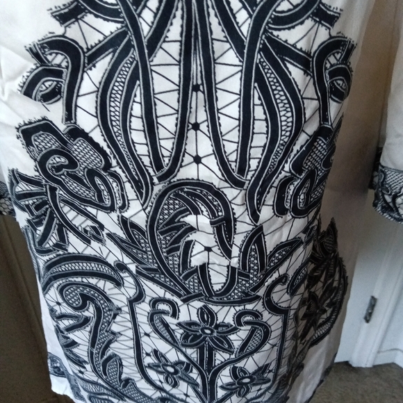 Silk Fully-lined Off shoulder Cream Dress - Picture 2 of 5